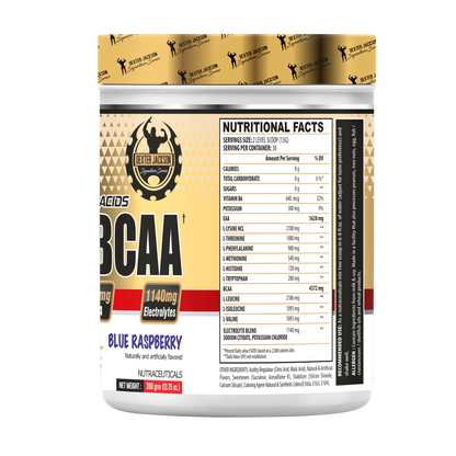 Dexter Jackson Gold Signature Series EAA + BCAA 30 SERVING - Blue Raspberry