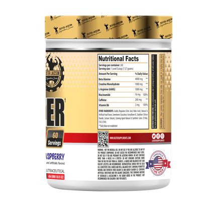 Dexter Jackson Gold Signature Series Energizer Pre Workout 60 Serving DEXTER JACKSON