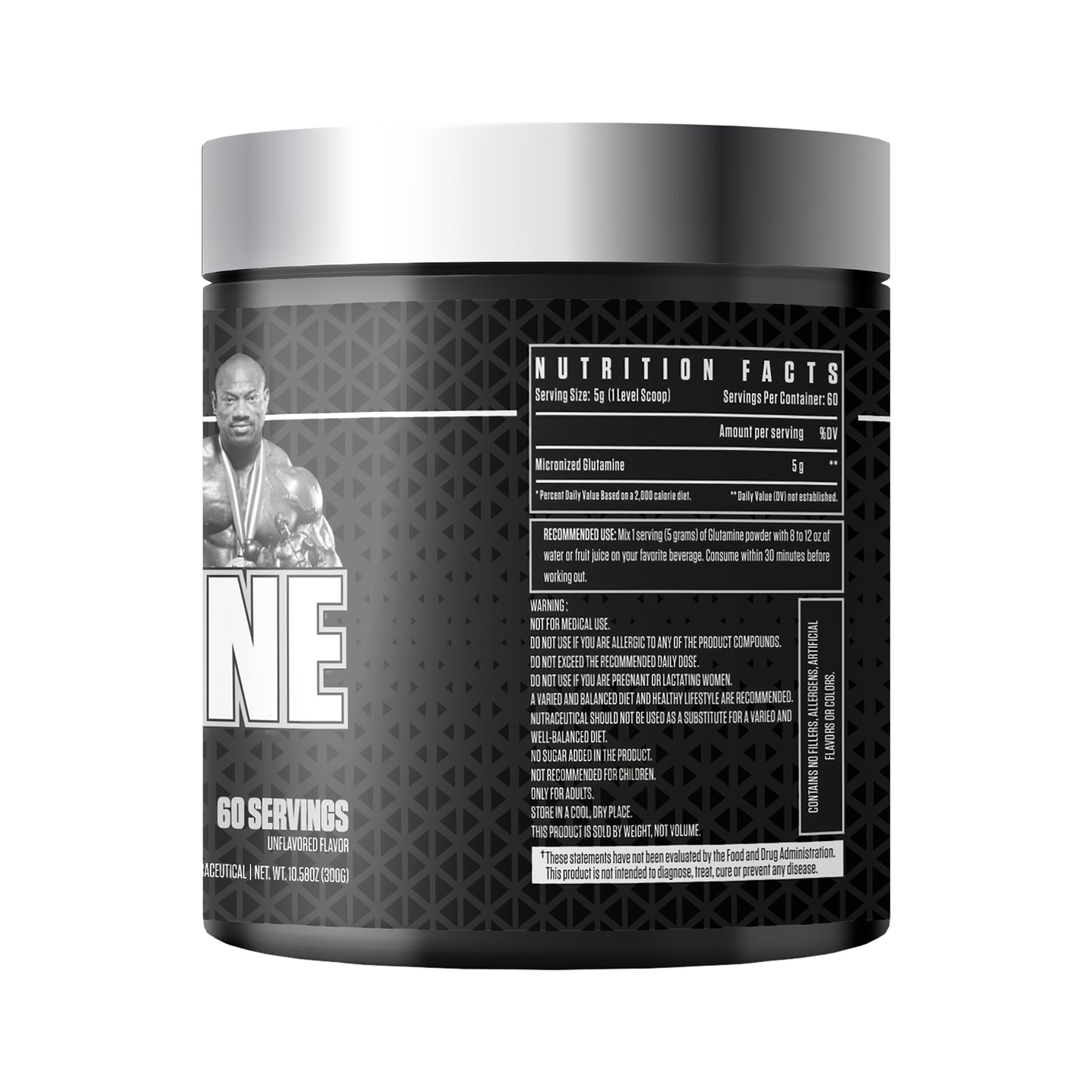 DEXTER JACKSON BLACK SIGNATURE SERIES MICRONIZED GLUTAMINE