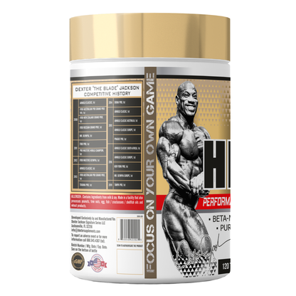 Dexter Jackson Gold Signature Series HMB 120 tablet