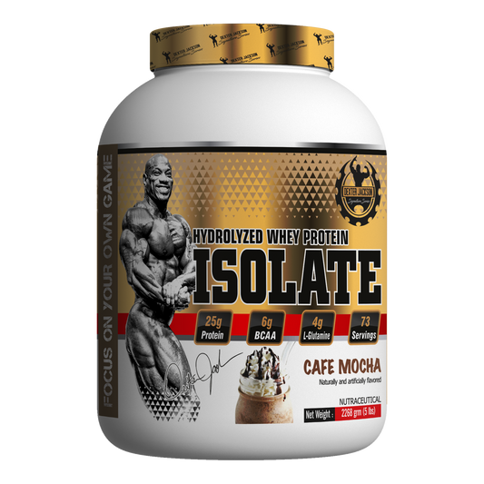 Dexter Jackson Gold Signature Series Isolate Protein 5 LBS (Cafe Macha)