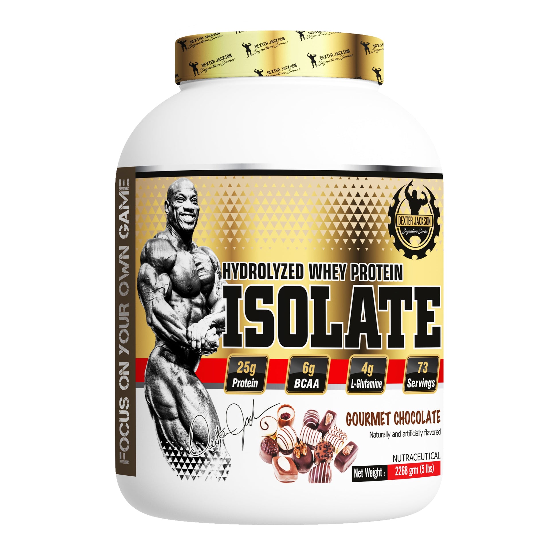 Dexter Jackson Gold Signature Series Isolate Protein 5 LBS DEXTER JACKSON
