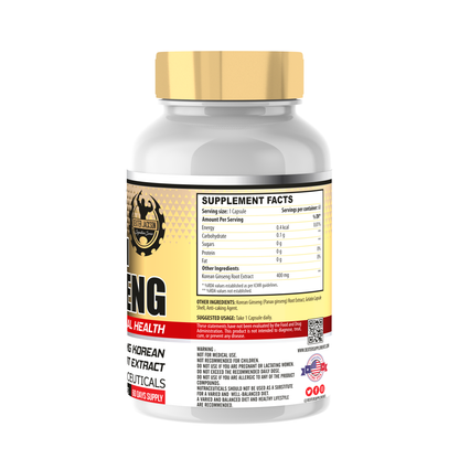 Dexter Jackson Gold Signature Series Korean Ginseng