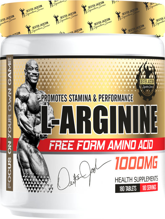 Dexter Jackson Gold Signature Series L-Arginine 180 Tablets