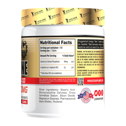 Dexter Jackson Gold Signature Series L-Arginine 180 TABLETS