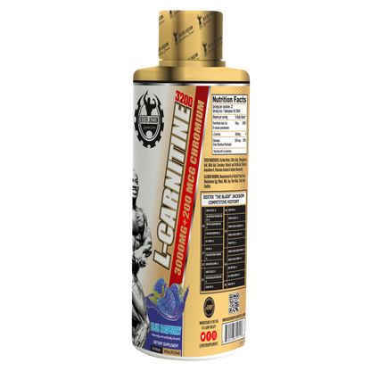 Dexter Jackson Gold Signature Series L-Carnitine Liquid - Blue Raspberry