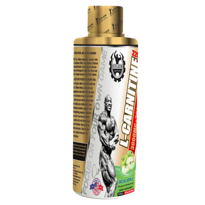 Dexter Jackson Gold Signature Series L-Carnitine Liquid - Green Apple