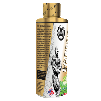 Dexter Jackson Gold Signature Series L-Carnitine Liquid - Green Apple