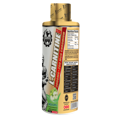 Dexter Jackson Gold Signature Series L-Carnitine Liquid - Green Apple