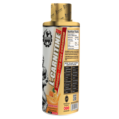 Dexter Jackson Gold Signature Series L-Carnitine Liquid - Tangerine Orange