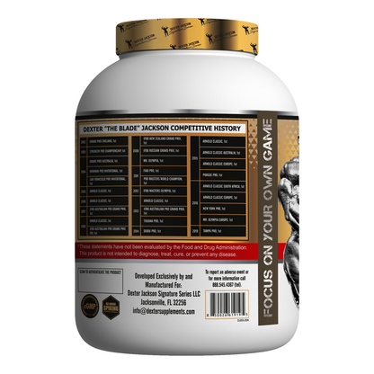 Dexter Jackson Gold Signature Series Legend Whey 5 LBS