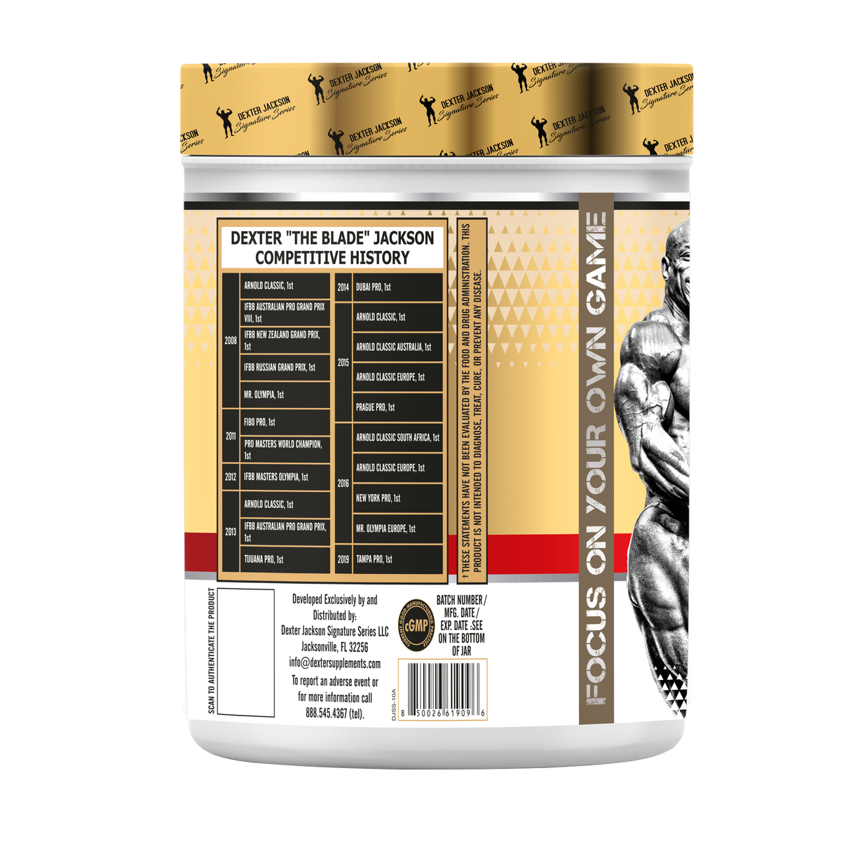 Dexter Jackson Gold Signature Series Whey Proteins