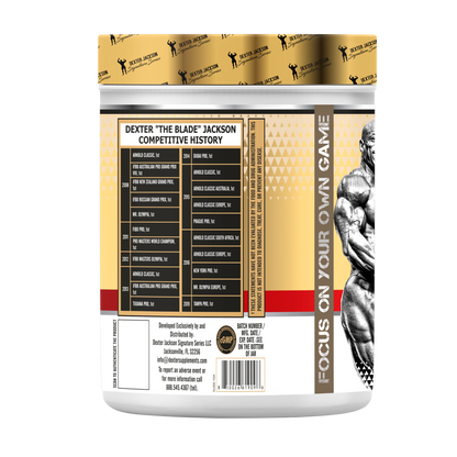 Dexter Jackson Gold Signature Series Whey Proteins