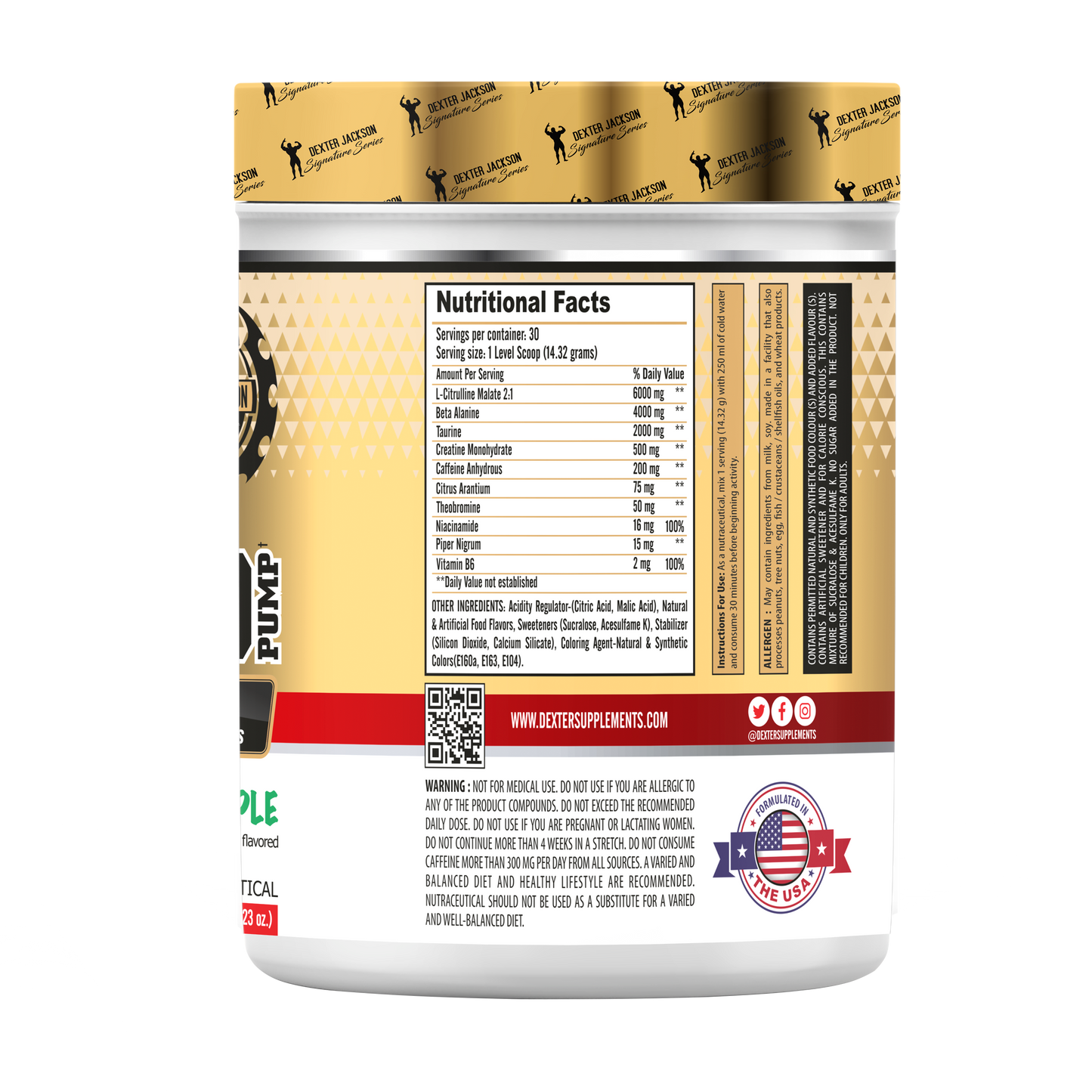 Dexter Jackson Gold Signature Series Whey Combo