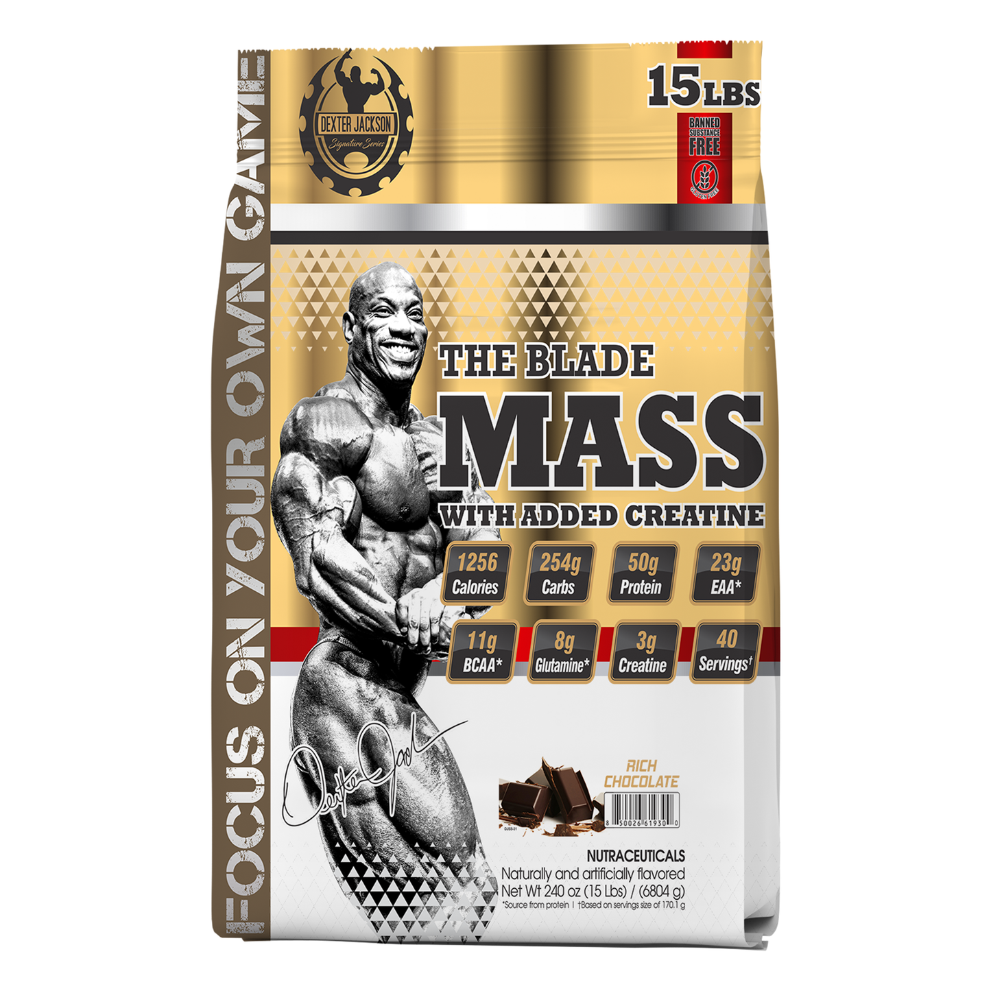 Dexter Jackson Gold Signature Series Blade Mass Gainer 15 LBS