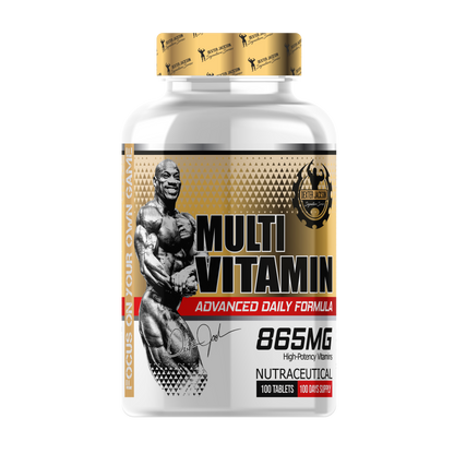 Dexter Jackson Gold Signature Series Multivitamin | Daily Immunity, Energy & Wellness Support 100 TABLETS