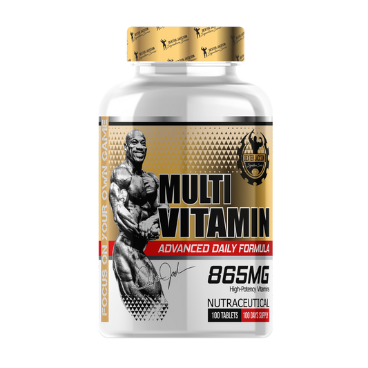 Dexter Jackson Gold Signature Series Multivitamin | Daily Immunity, Energy & Wellness Support 100 Tablets