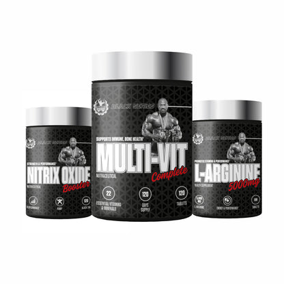 Dexter Jackson Nitrix Oxide Booster + Multivitamin Complete + L-Arginine 5000 mg Ssnc Direct