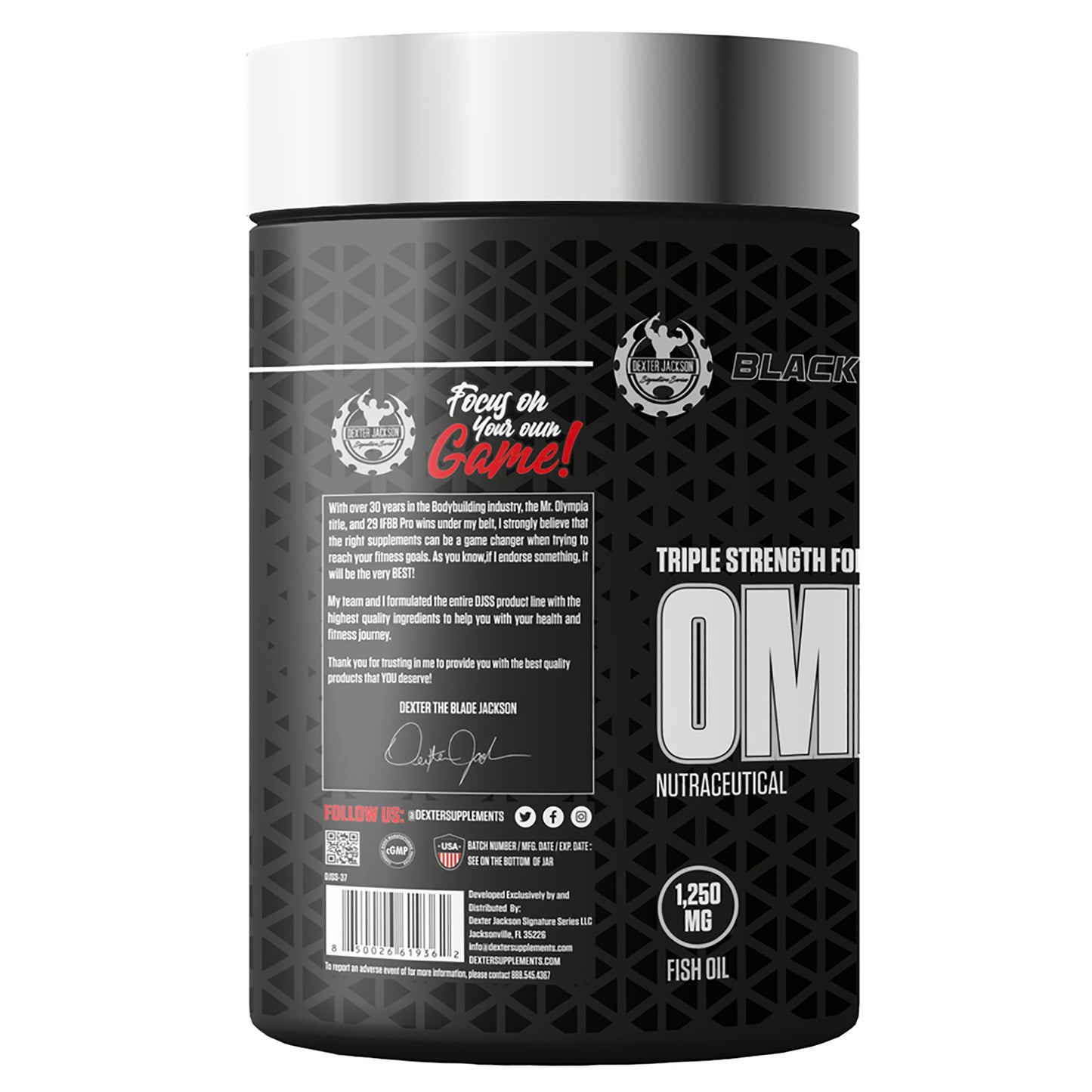 Dexter Jackson Black Whey Protein