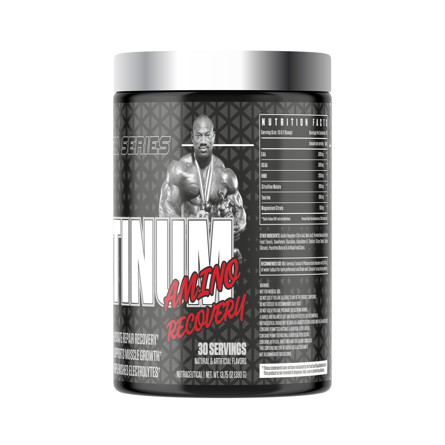 Dexter Jackson Black Signature Series Platinum Amino Recovery - Fruit Punch