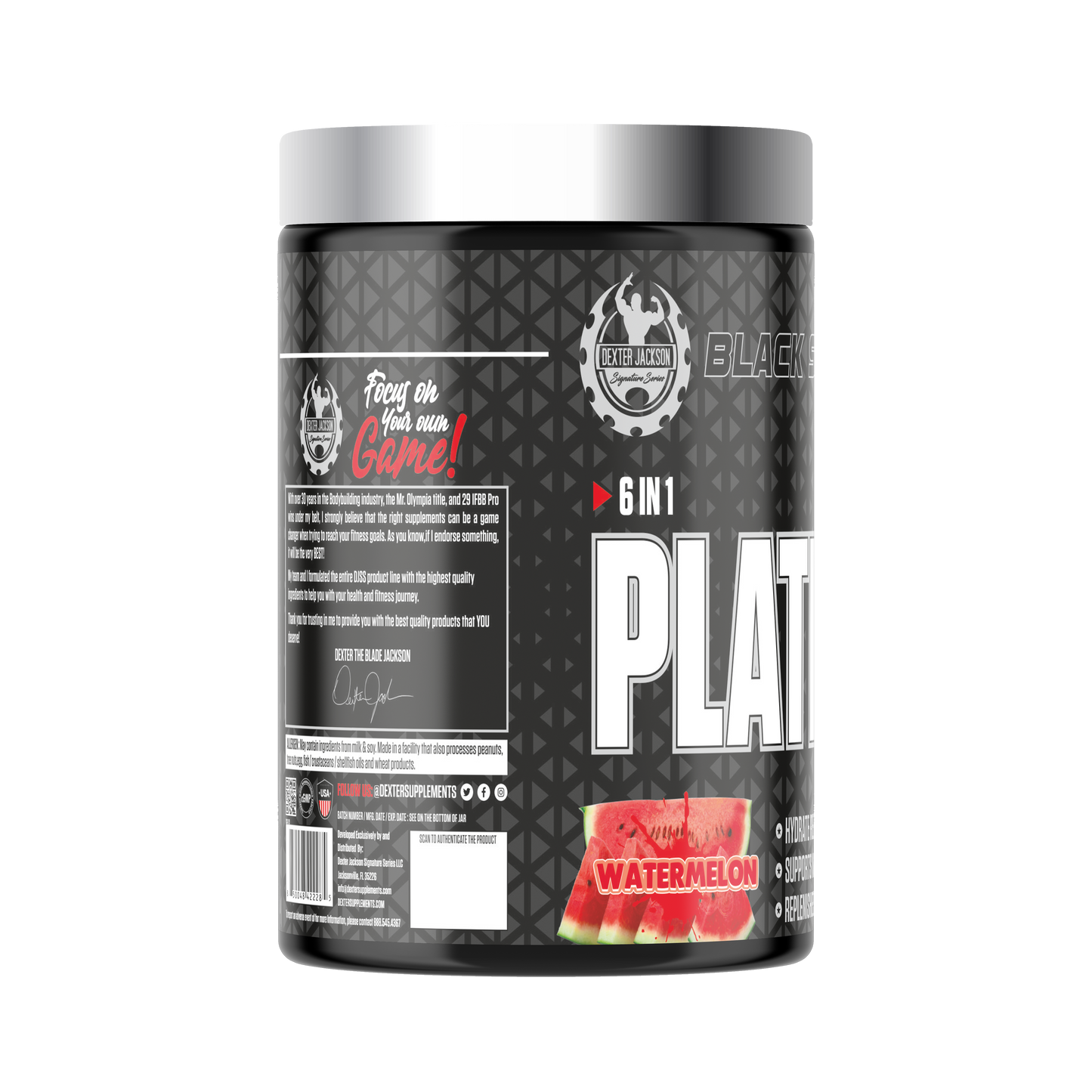 Dexter Jackson Black Signature Series Platinum Amino Recovery - Watermelon
