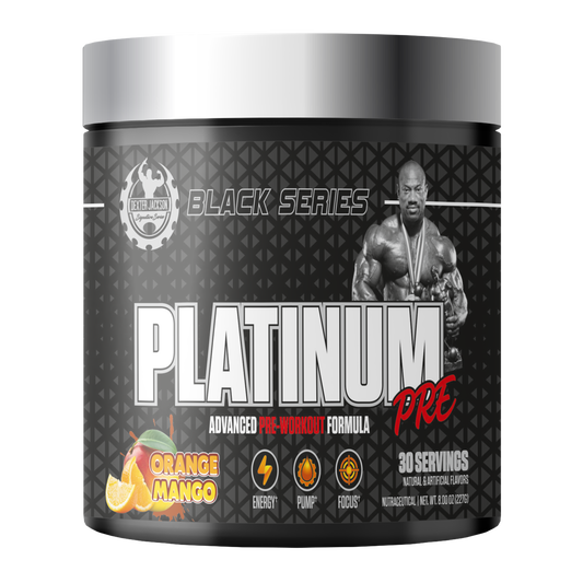 Dexter Jackson Black Signature Series Platinum Pre Workout - Orange Mango