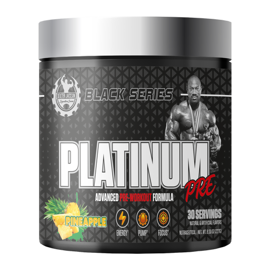 Dexter Jackson Black Signature Series Platinum Pre Workout - Pineapple