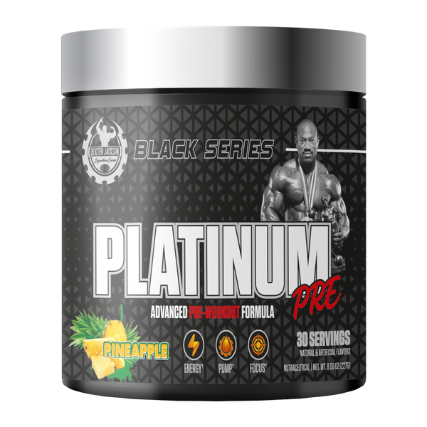 Dexter Jackson Black Signature Series Platinum Pre Workout - Pineapple