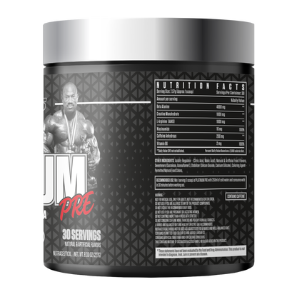 Dexter Jackson Black Signature Series Platinum Pre Workout - Strawberry Lemonade