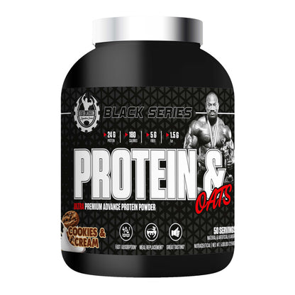 Dexter Jackson Black Signature Series Protein & Oats - Cookie & cream
