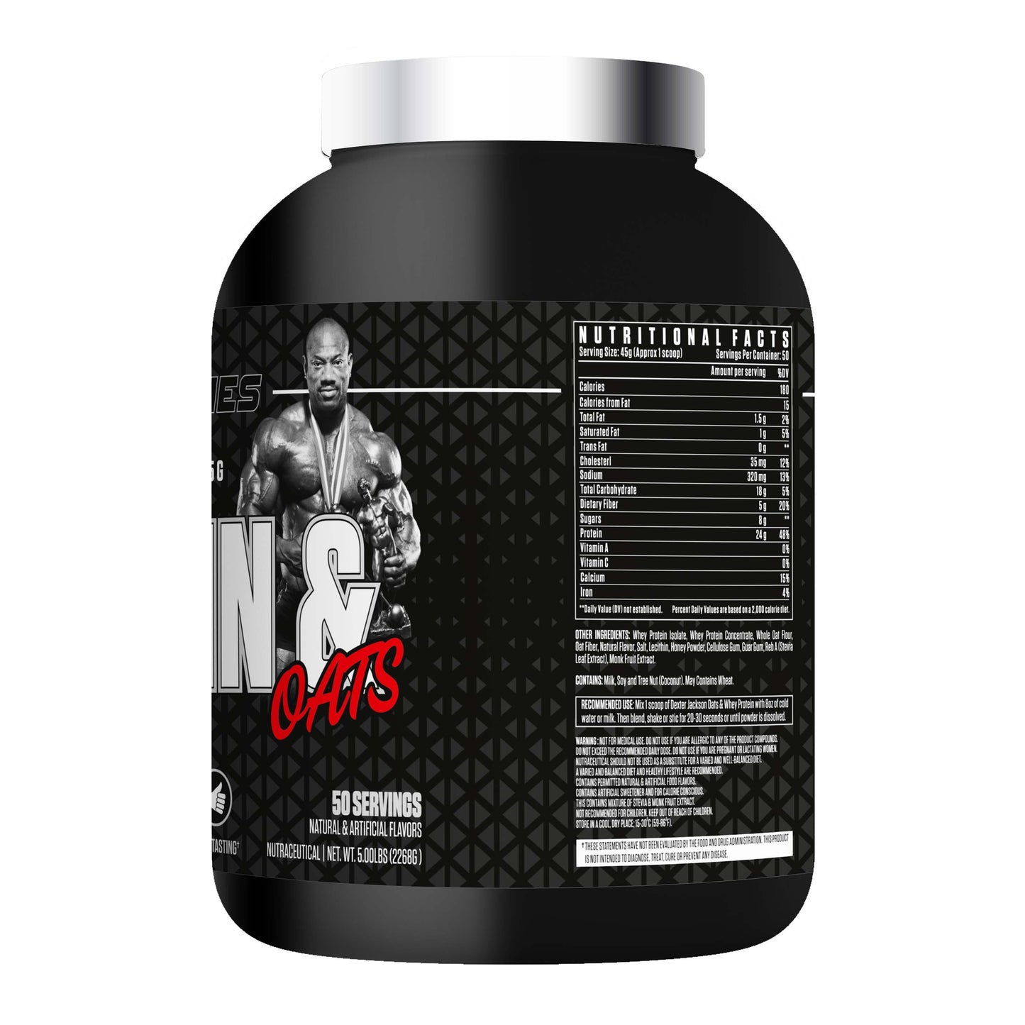 Dexter Jackson Black Signature Series Protein & Oats - Strawberry Banana