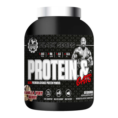 Dexter Jackson Black Signature Series Protein & Oats - Vanilla Very Berry