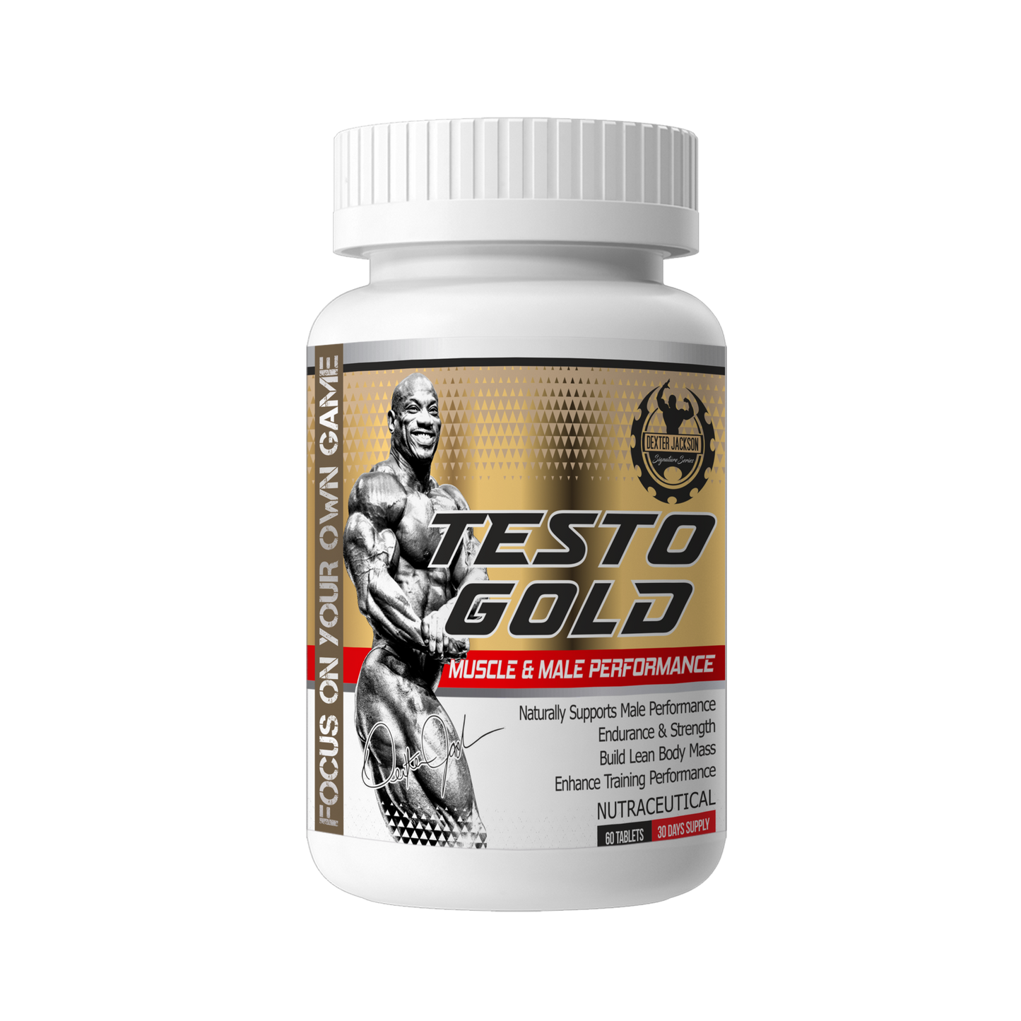 Dexter Jackson Gold Signature Series Testo Gold | 60 Tablets
