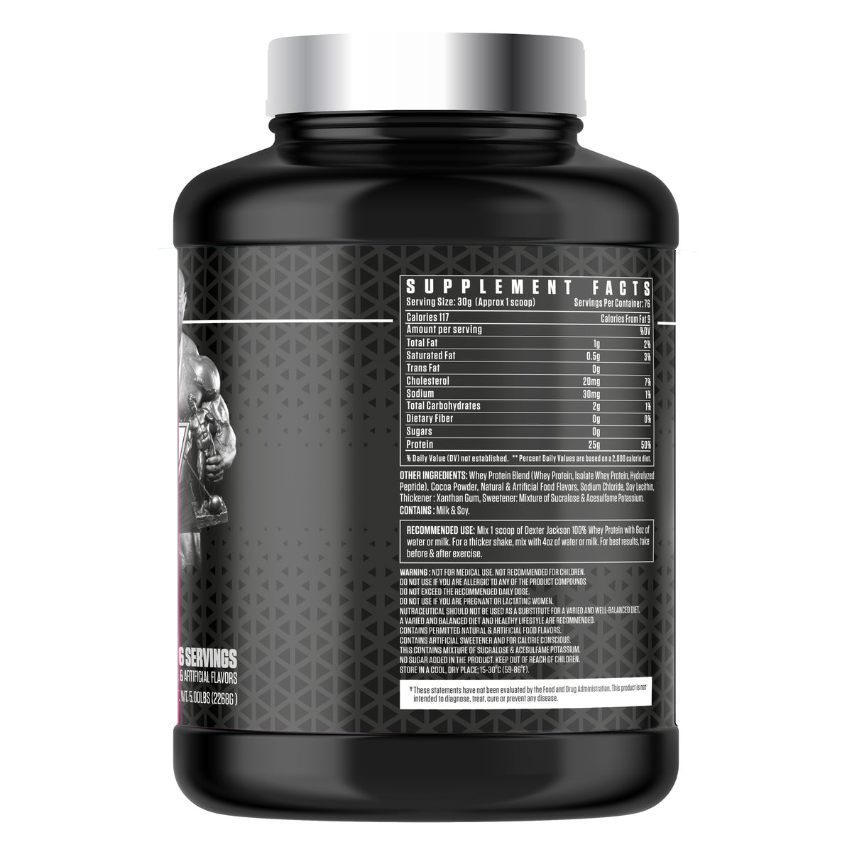 Dexter Jackson Black Series Whey 5 Lbs (Chocolate Splash)