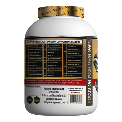 Dexter Jackson Gold Signature Series Whey Proteins (Cookies & Cream)