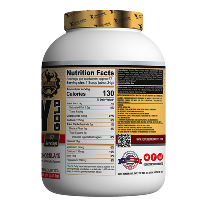 Dexter Jackson Gold Signature Series Whey Proteins (Double Chocolate)