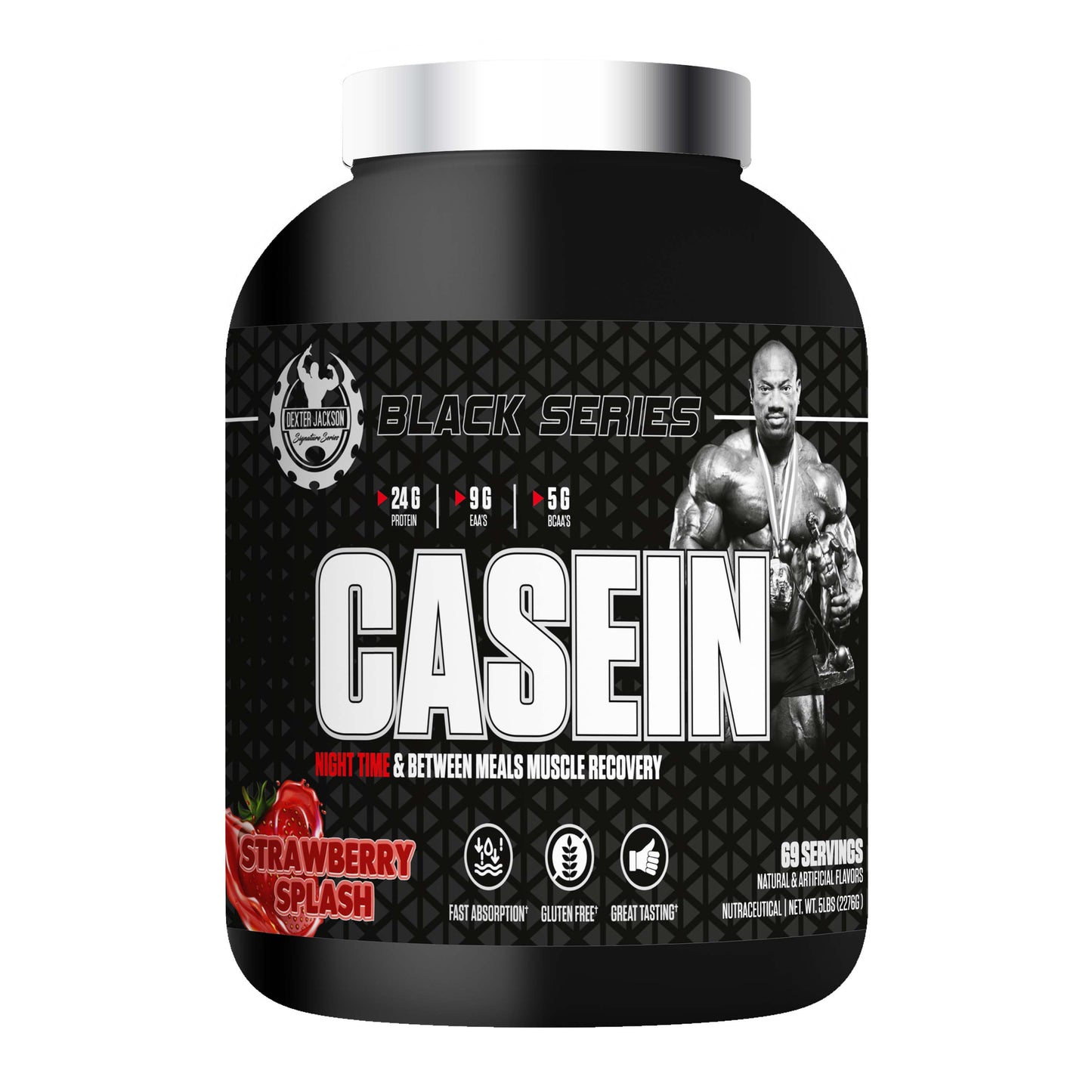 Dexter Jackson Black Signature Series Casein Protein DEXTER JACKSON