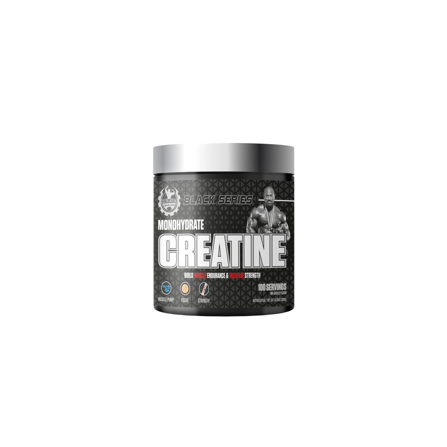 DEXTER JACKSON BLACK SERIES CREATINE MONOHYDRATE
