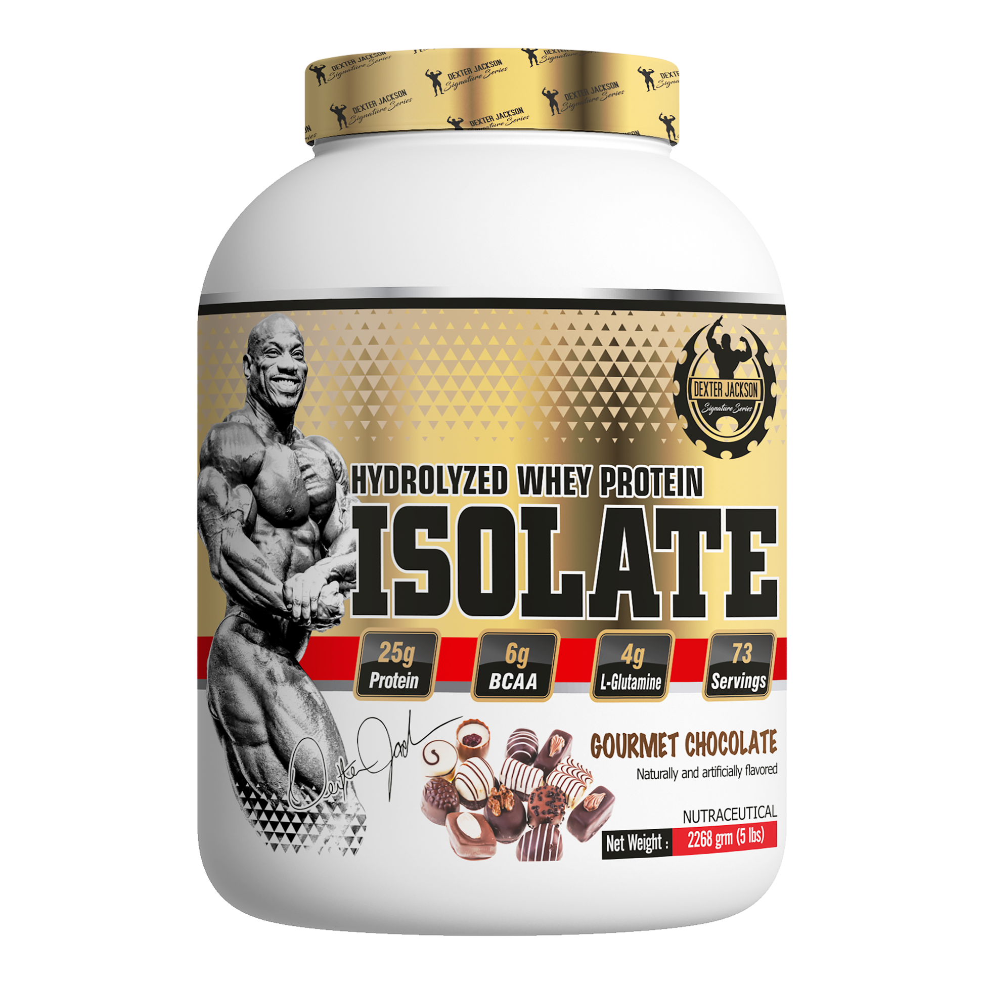 Dexter Jackson Gold Signature Series Isolate Protein 5 LBS DEXTER JACKSON