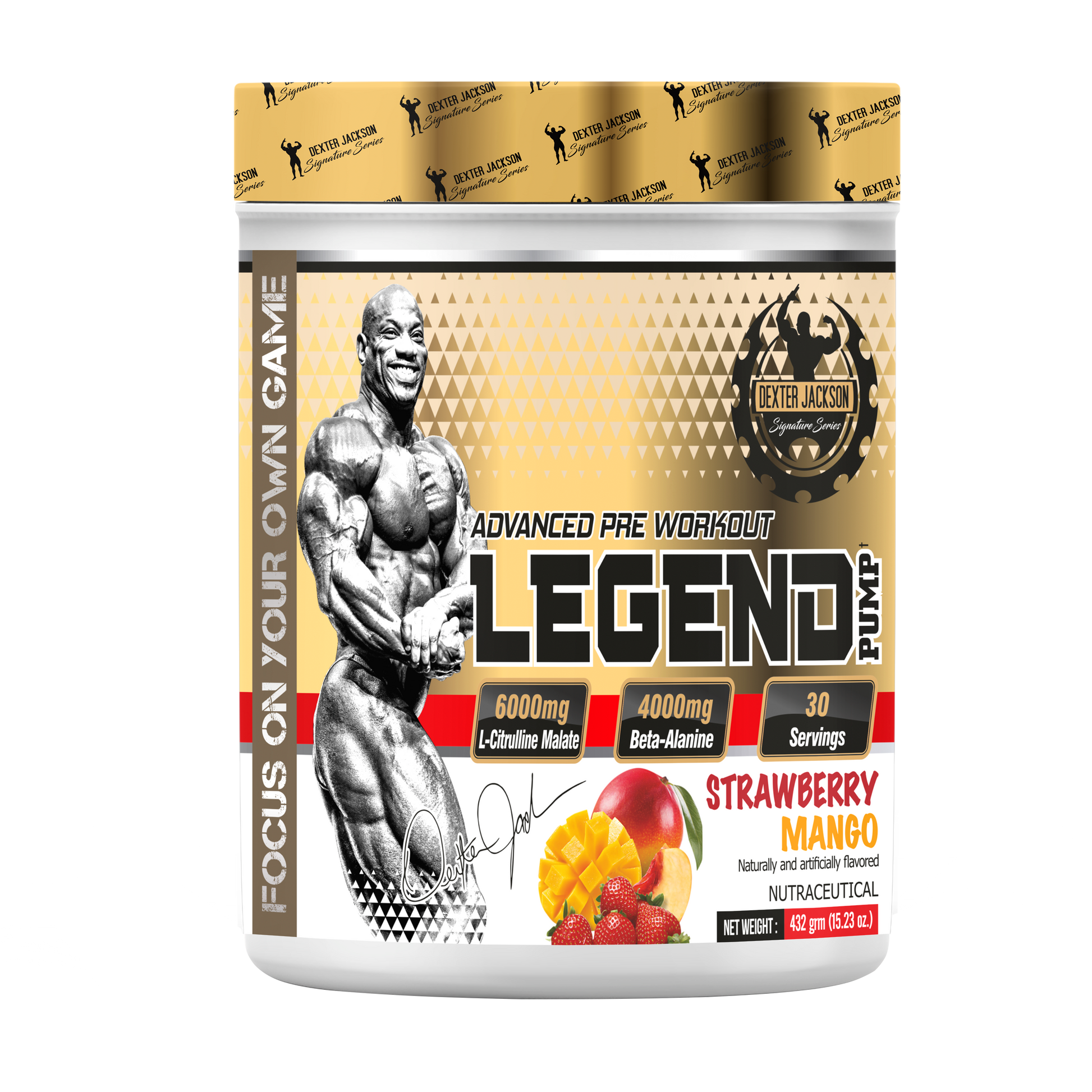 Dexter Jackson Gold Signature Series Legend Pump Pre Workout 30 Servings My Store