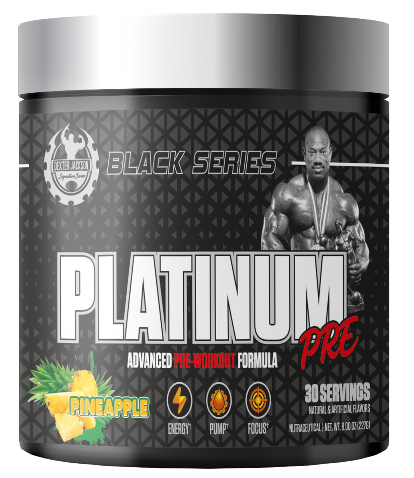 Dexter Jackson Black Signature Series Platinum Pre Workout DEXTER JACKSON
