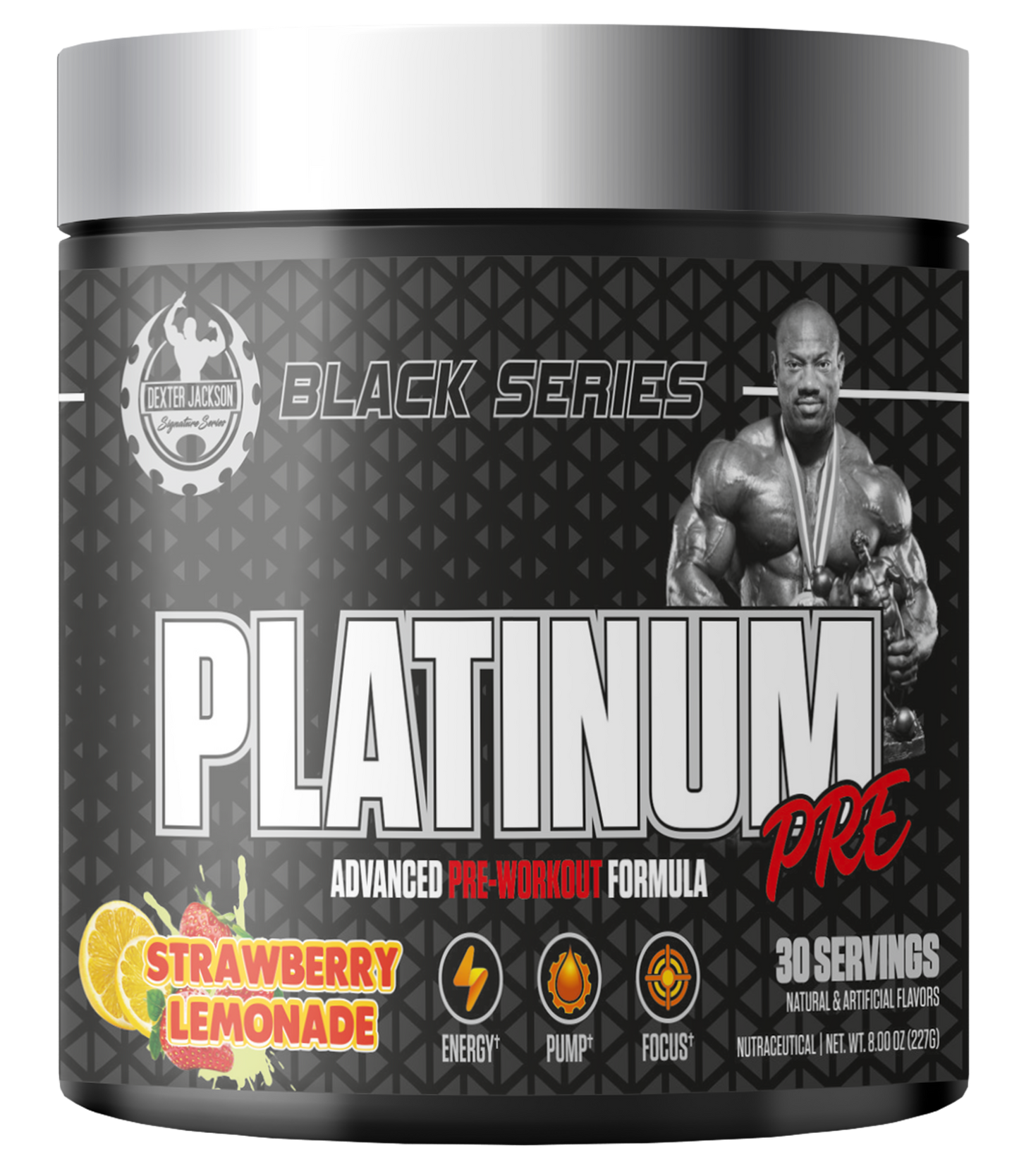 Dexter Jackson Black Signature Series Platinum Pre Workout DEXTER JACKSON