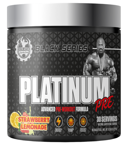 Dexter Jackson Black Signature Series Platinum Pre Workout DEXTER JACKSON