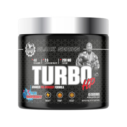 Dexter Jackson Black Series Turbo HP Advanced Pre Workout Formula 450g | 45 Servings