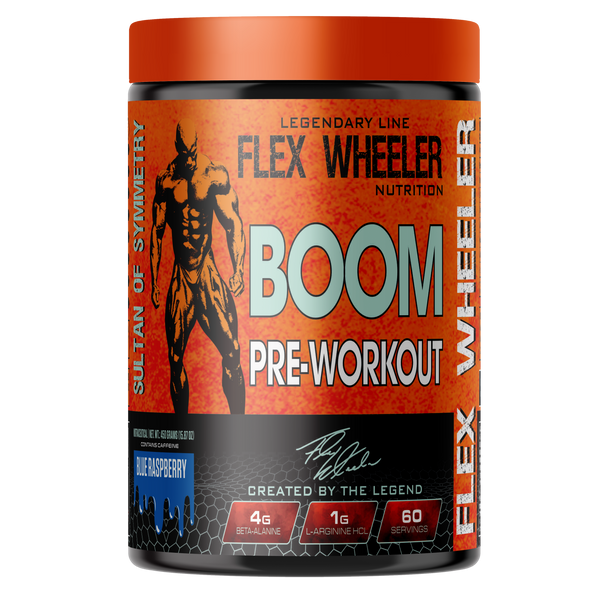 Flex Wheeler Advance Pre Workout 60 Serving Blue Raspberry
