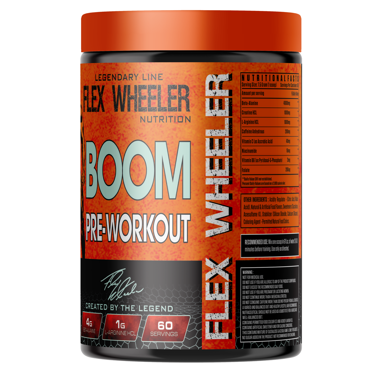 Flex Wheeler Advance Pre Workout 60 Serving Strawberry Kiwi