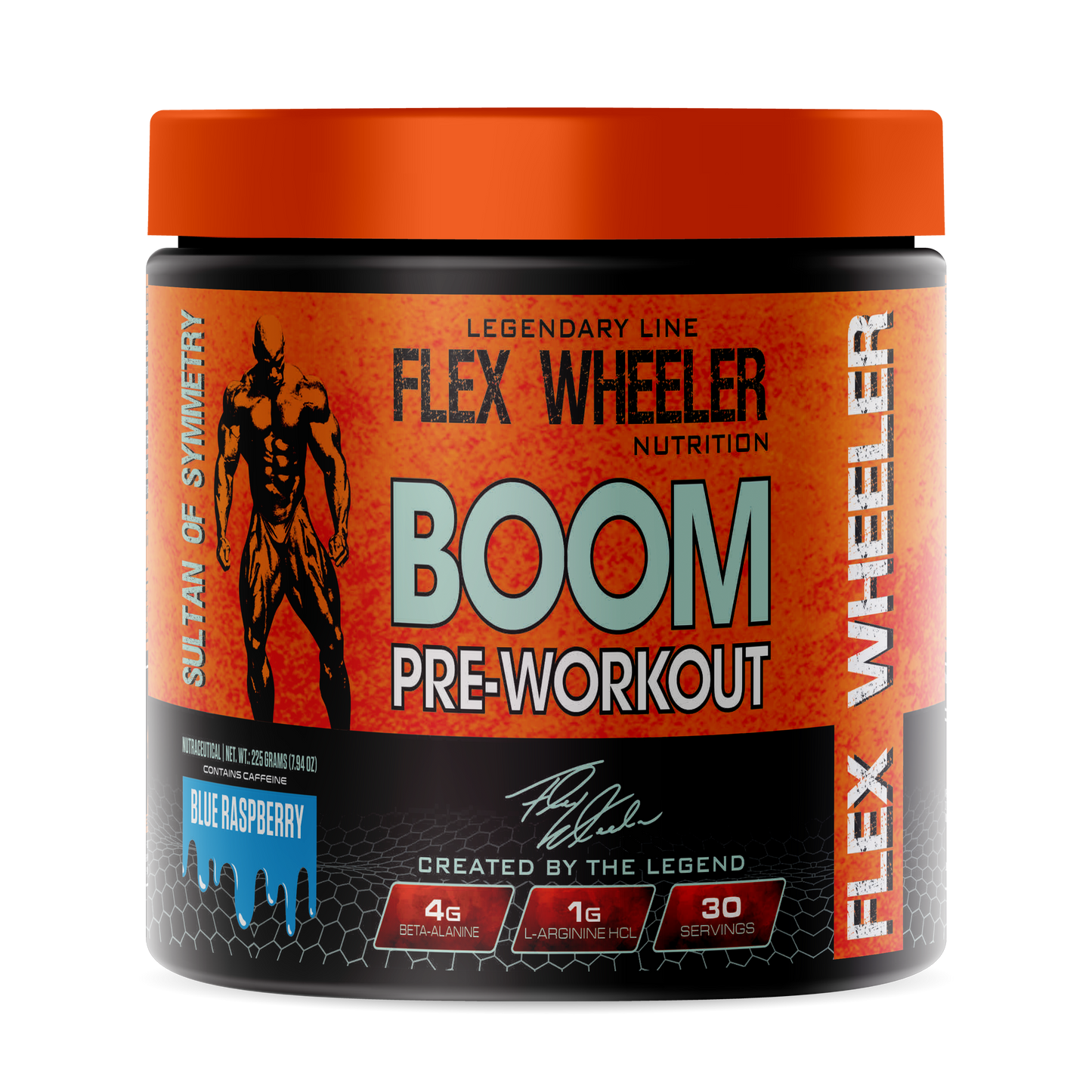 Flex Wheeler Advance Pre Workout Blue Raspberry 30 servings