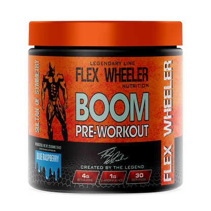 Flex Wheeler Advance Pre Workout Blue Raspberry 30 servings