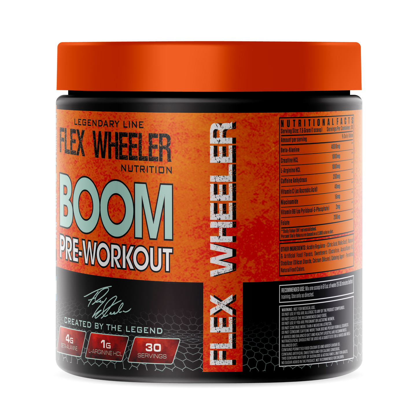 Flex Wheeler Advance Pre Workout Blue Raspberry 30 servings
