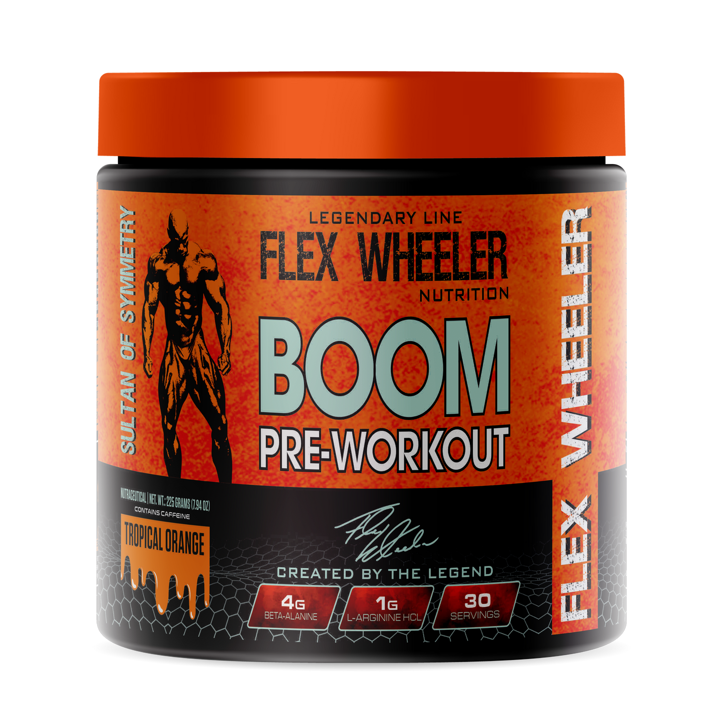 Flex Wheeler Advance Pre Workout 60 Serving Tropical Orange